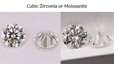 moissanite diamond  differences  diamond alternatives vlrengbr