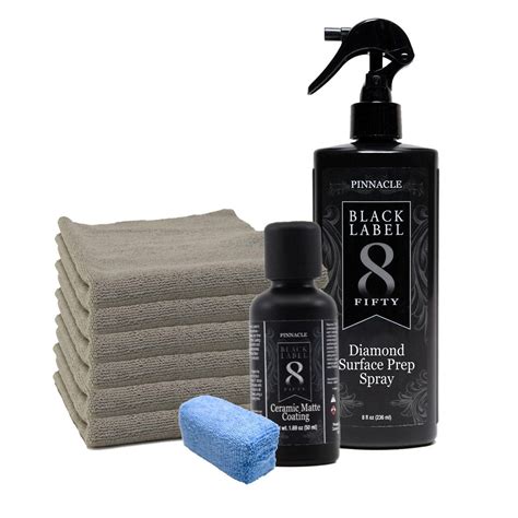 pinnacle black label matte coating kit