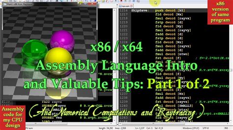 xx assembly language tutorial video intro  tips windowslinux  rasm asmrtistry
