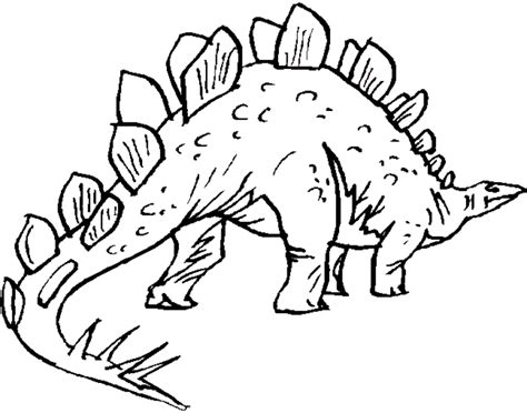 stegosaurus coloring page coloring home