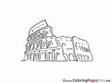Rom Kolosseum Malvorlage Coliseum Ausmalbilder Malvorlagen Titel Malvorlagenkostenlos sketch template