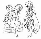Elfi Elfos Colorare Disegni Duendes Bambini Coloriages Elfes Dolci Innamorati Colo Femmes Gnomos Enf sketch template
