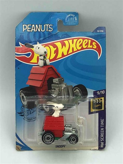 Hot Wheels 2020 Hw Screen Time Peanuts Snoopy 14 250 Ebay