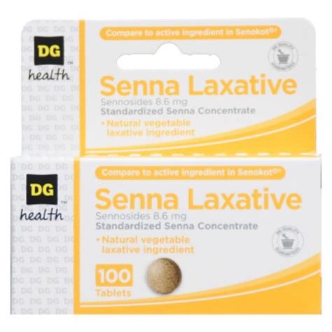 Dg Health Senna Laxative Tablets 100 Ct Reviews 2020