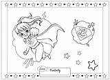Lottie Super Colouring Coloring Pages Doll Mar sketch template
