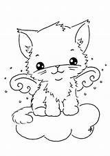 Kitten Pages Digi sketch template