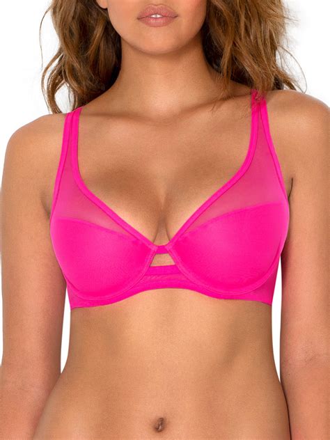 Smart And Sexy Smart And Sexy Women S Mesh Plunge Bra Style Sa1389