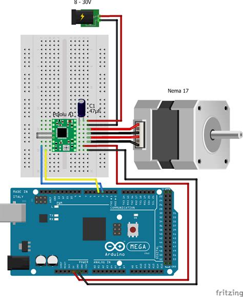 ansteuerung eines stepper motors mit einem arduino control   stepper motor   arduino