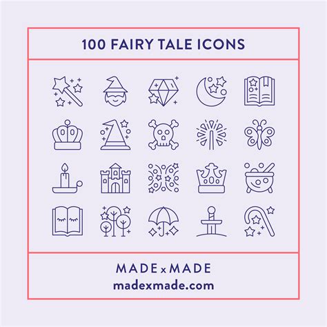 icons fairy tale fairy tales icon tales