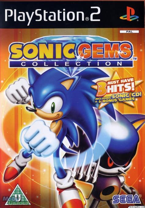 ps sonic gems collection ntsc  gb games