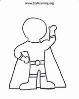 Superhero Preschool Paintingvalley Getdrawings Beepmunk sketch template