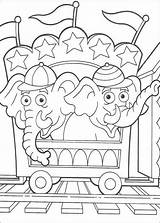 Coloring Circus Pages Printable Popular sketch template