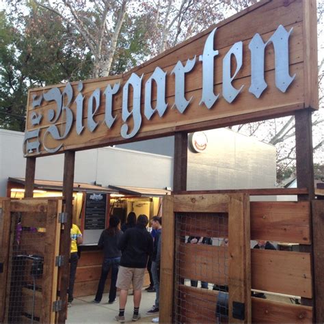 der biergarten opens  midtowns latest beer destination sactown magazine