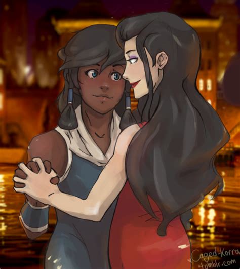 caged korra “ au asami is an entertainer and mentors