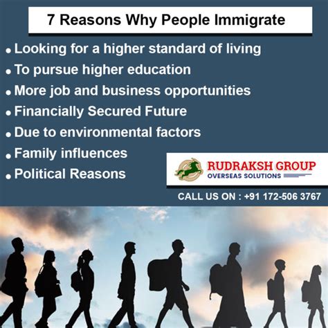 7 Reasons Why People Immigrate Latest Infographics