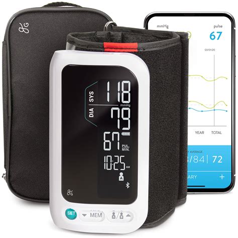 greatergoods    smart blood pressure monitor pack upper arm