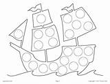 Dot Do Coloring Pages Mayflower Printable Painting Thanksgiving Getcolorings Getdrawings Color Pag Colorings sketch template