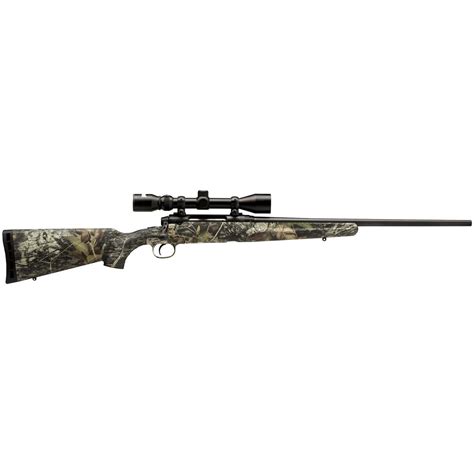 savage axis xp camo series bolt action  winchester  barrel  xmm scope  rounds