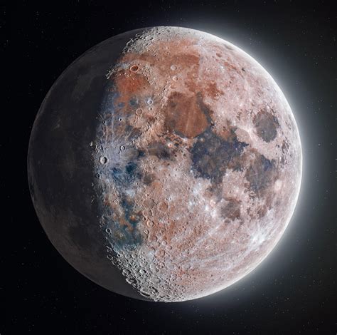 astrophotographers  insanely detailed moon shot