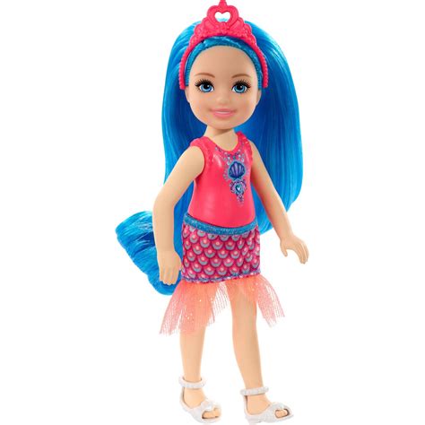 Barbie Dreamtopia Chelsea Sprite Doll 7 Inch With Blue
