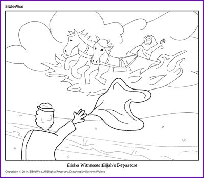 elisha coloring pages kidsuki