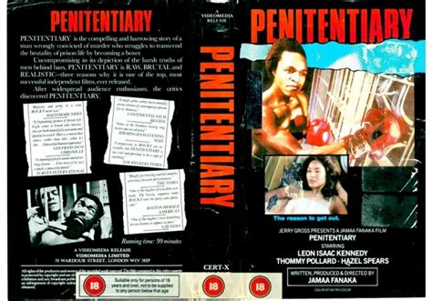 penitentiary   videomedia united kingdom betamax  vhs videotape