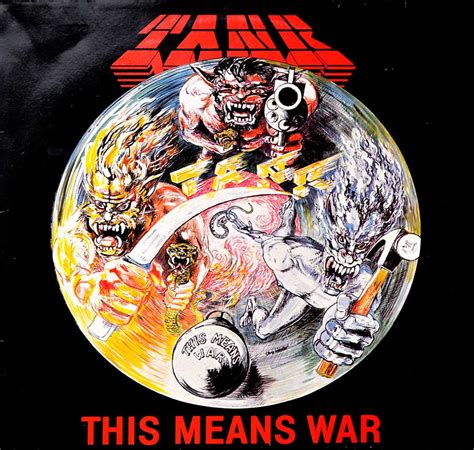 tank  means war roadrunner records nwobhm heavy metal vinyl album cover gallery