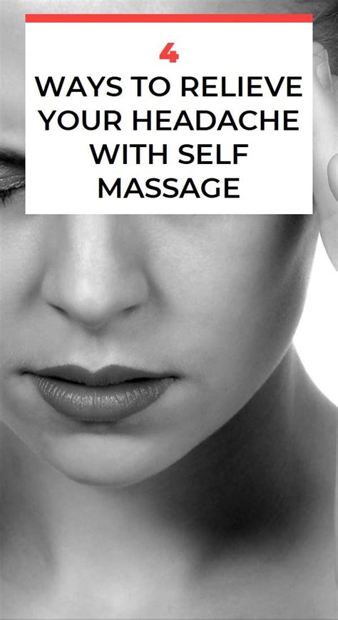 4 ways to relieve your headache with self massage health history form