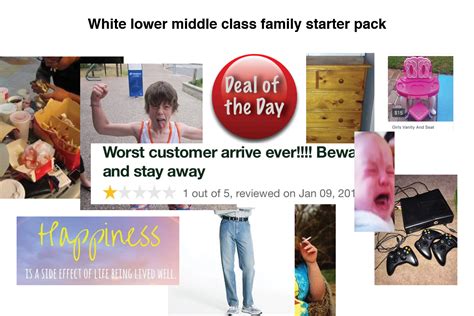 white  middle class family starter pack rstarterpacks