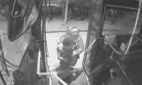 Bus Driver Spots Shoeless 5 Year Old Wandering In Cold Comes To The