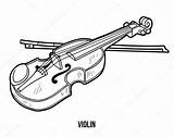 Skrzypce Instrumenty Violino Dzieci Muzyczne Rysunek Kolorowanka Instrument Adults Rysunki Obraz sketch template