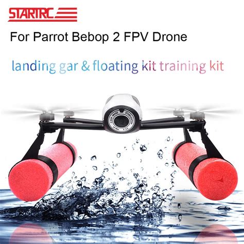 parrot bebop  fpv drone landing skid float kit  bebop  drone landing  water parts