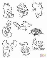 Coloring Pages Baby Animals sketch template