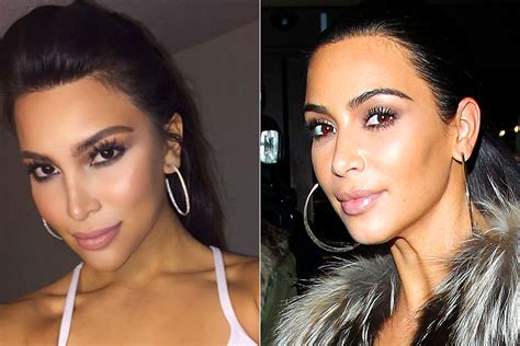 kim kardashian shares her thoughts on fans getting plastic surgery to