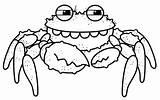 Crab Cartoon Drawing Draw Easy Step Crabs Beginners Dungeness Clipart Getdrawings Library sketch template