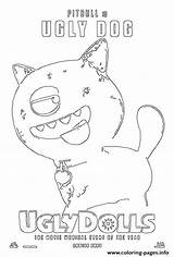 Ugly Coloring Uglydolls Dog Pages Printable sketch template