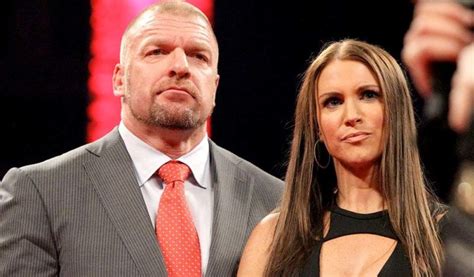Triple H And Stephanie Mcmahon At Ringside For Fury Wilder