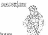 Siege Six Fuze Seige sketch template
