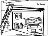 Garages sketch template