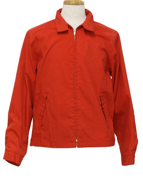 red cotton windbreaker jacket jacketin