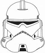 Clone Trooper Wars Helmet Star Coloring Stormtrooper Pages Barc Drawing Printable Para Mask Template Coloriage Troopers Phase Print Armor Casque sketch template