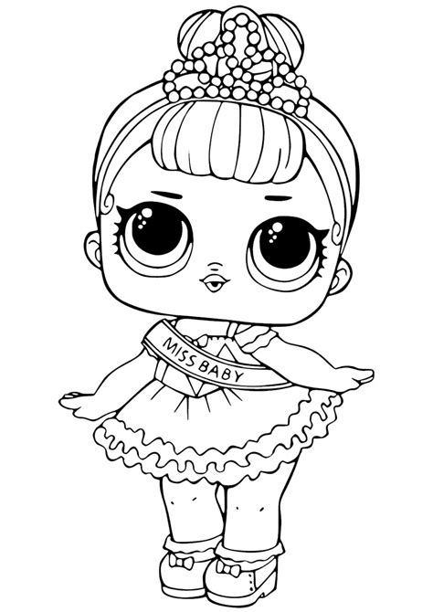 lol surprise doll coloring pages  baby unicorn coloring pages