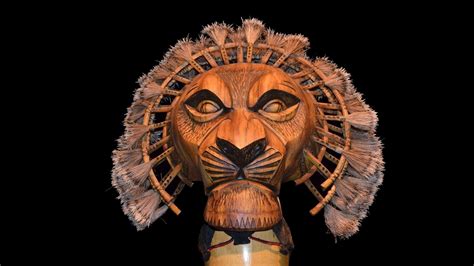 Mufasa Mask From The Lion King Musical Hd Wallpaper