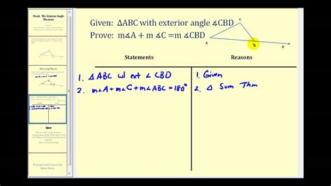 paragraph proof   side interior angles theorem brokeasshomecom