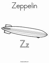 Coloring Zeppelin Favorites Login Add Twistynoodle sketch template