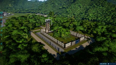An Attempt To Recreate The Jurassic Park Raptor Paddock