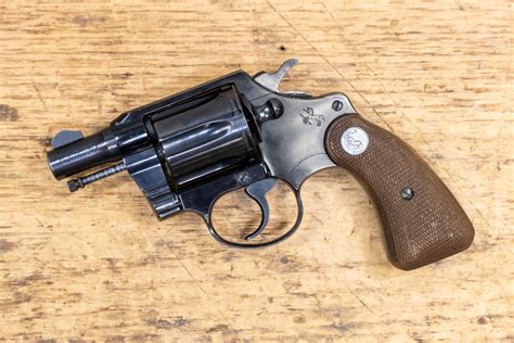 colt cobra  special  police trade  revolver sportsmans