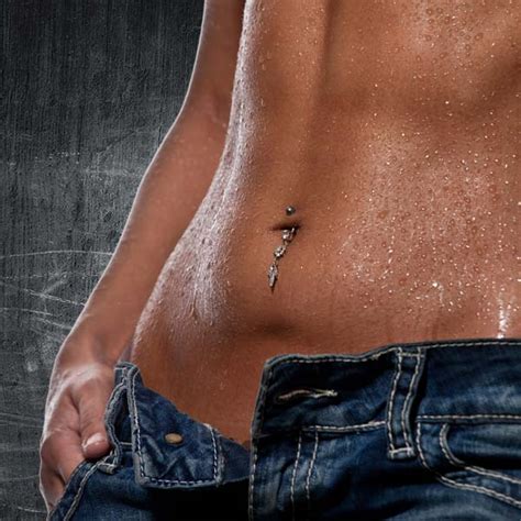 Belly Ring Tattoo Designs