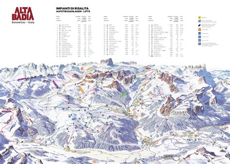 skimap dell alta badia cartina delle piste da sci  degli impianti  hot sex picture