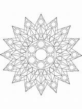 Kaleidoscope Mandalas Mandala Geometricas Imprimir Geométricos Mondaymandala sketch template